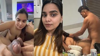 Horny Indian Babe Blowjob – Doggy Style Hard Fucking